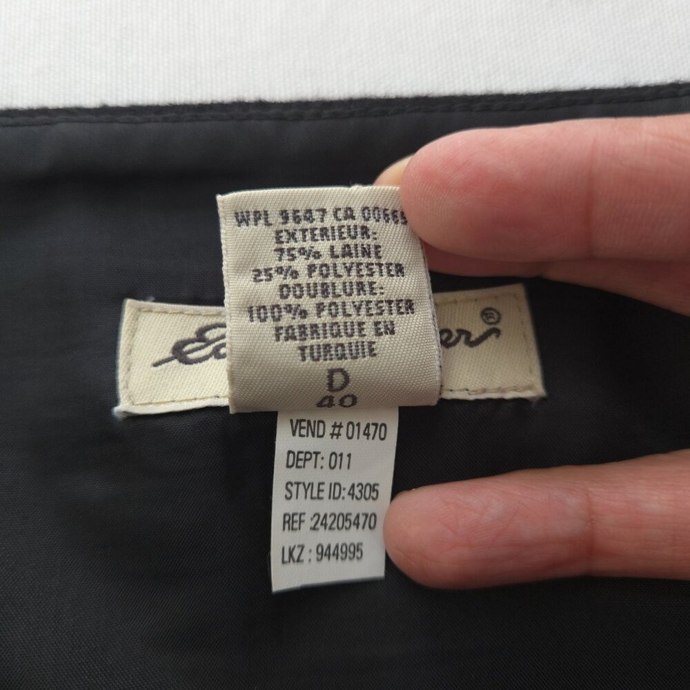 Eddie Bauer Women's Wool Blend Wrap Skirt - Picture 8 of 13